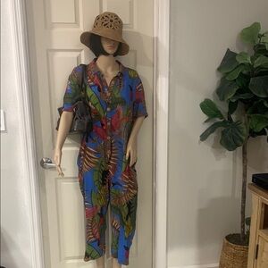 FARM tropical jumpsuit